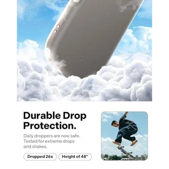 Caseology Nano Pop MagSafe Silicone Case for iPhone 16 - Military Grey - Picture 6 of 6